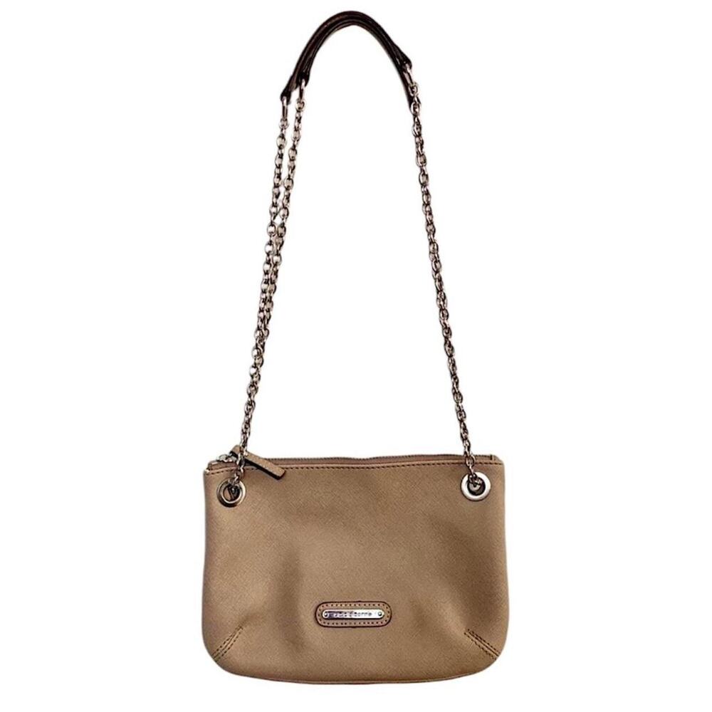 Liz Claiborne Tan Chain Shoulder Bag